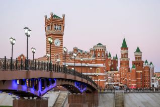 Воскресенский мост в Йошкар-Оле
