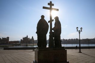 Памятник Кириллу и Мефодию в Йошкар-Оле